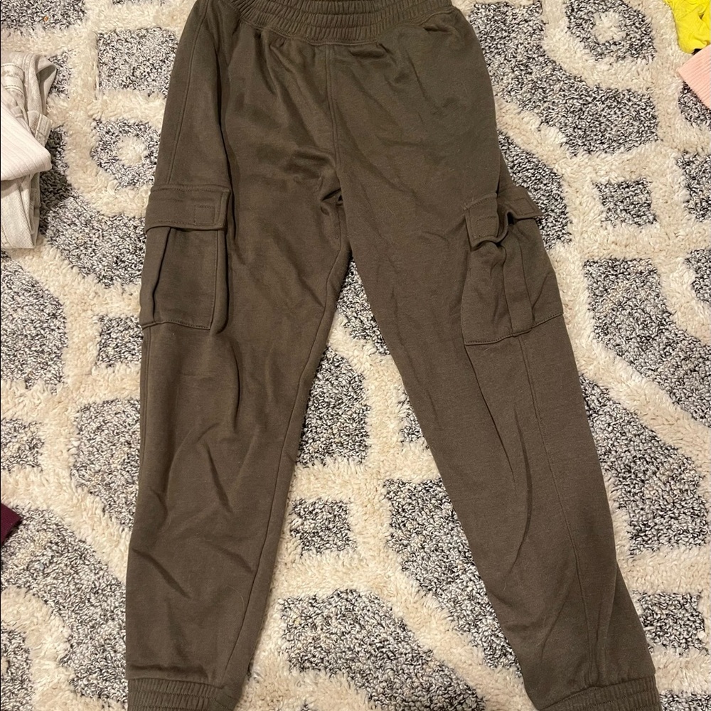 Army Green Garage Joggers